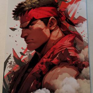 Game Art Color Print No. Ryu-SF-02