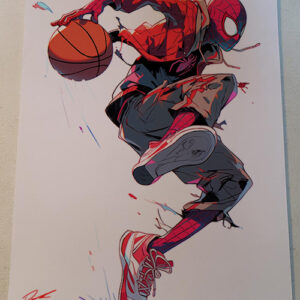 Comic Art Color Print No. Spiderman R-11