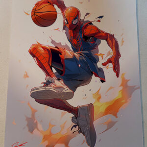 Comic Art Color Print No. Spiderman R-12