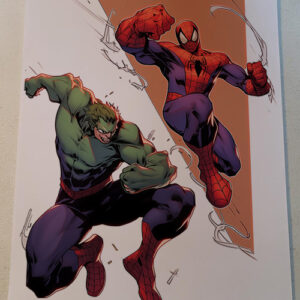Comic Art Color Print No. Spiderman R-05