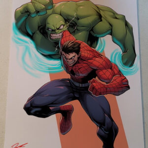 Comic Art Color Print No. Spiderman R-06