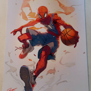 Comic Art Color Print No. Spiderman R-07